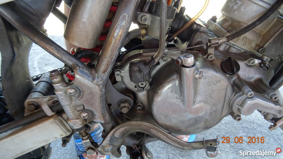 CROSS SUZUKI RM 85 żółty