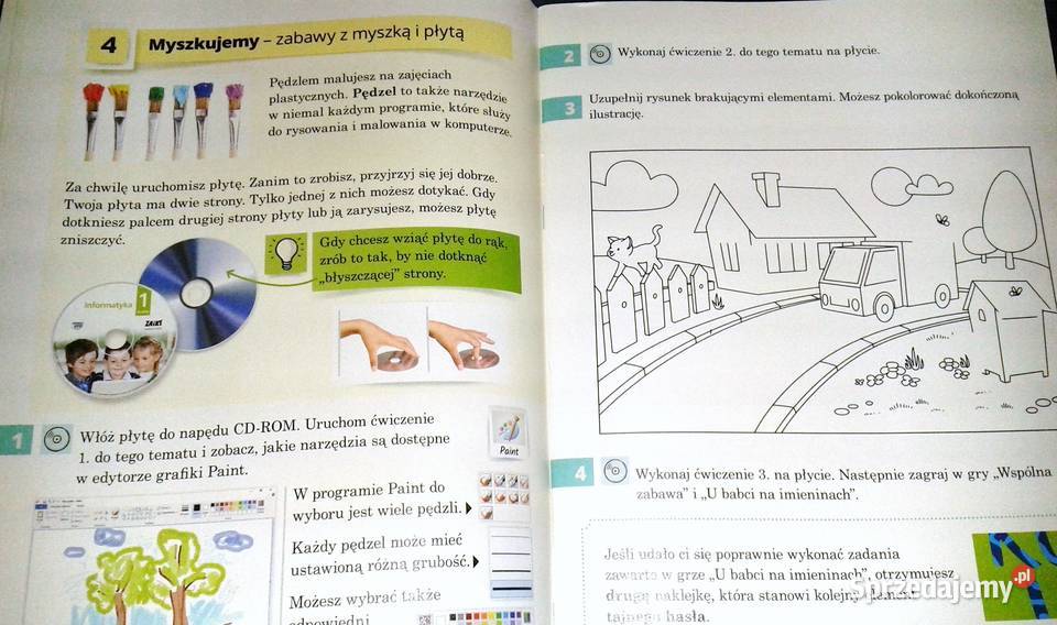 Informatyka klasa 1 z płytą CD Michał Kęska Rok wydania 2020 Pozostałe Chełm sprzedam