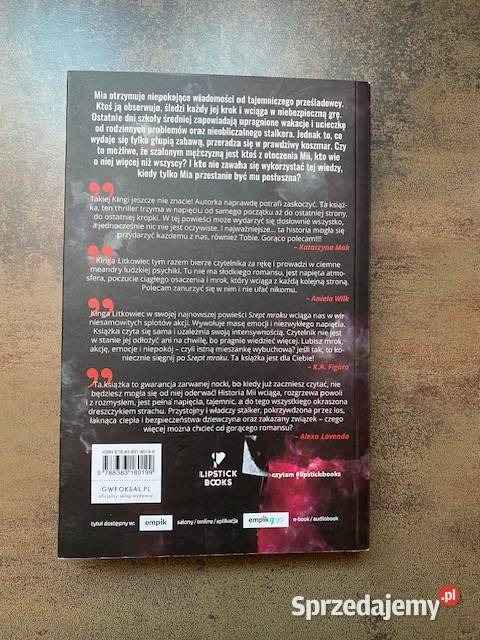 Kinga Litkowiec Szept mroku Proza i poezja Giżycko