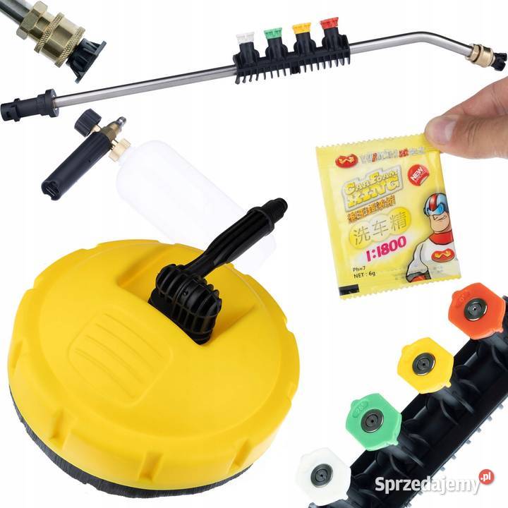 Zestaw do Myjek Ciśnieniowych Szczotka Lanca Dom i Ogród Ludźmierz sprzedam