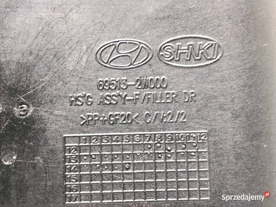 KLAPKA WLEWU PALIWA HYUNDAI SANTA FE III podkarpackie sprzedam