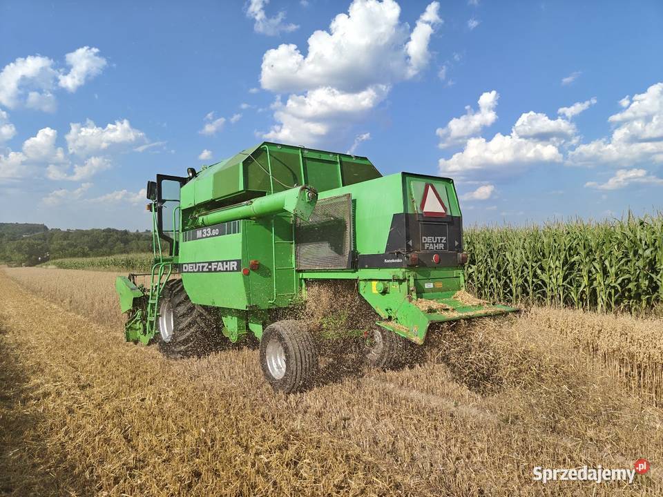 Kombajn zbożowy Deutz Fahr M 3360 M770 1992 27m Deutz-Fahr