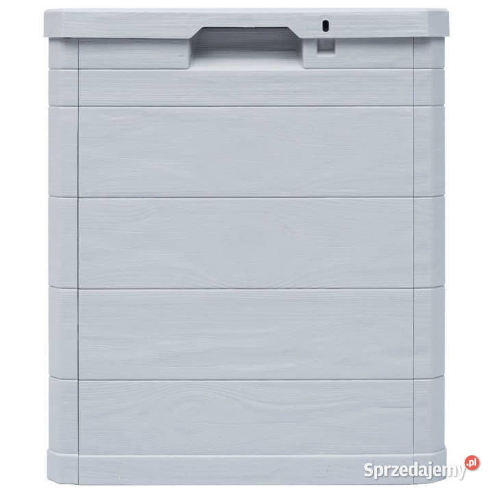Skrzynia ogrodowa 90 L jasnoszara WM45683 Warszawa sprzedam