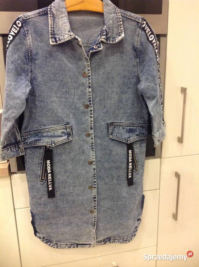 Katana Sukienka Kurtka Jeans Damska LOVE S Nowa Nowa Sól sprzedam