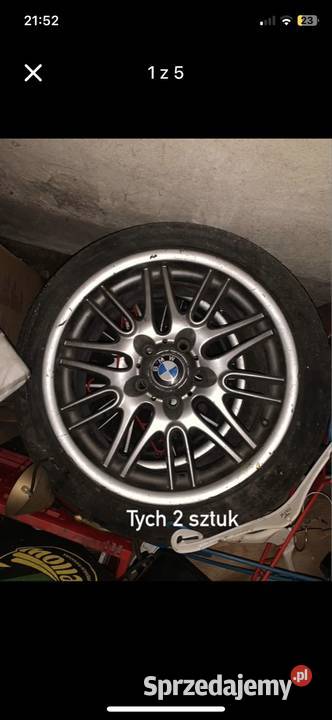 Alufelgi 5x120 R17 2 sztuki aluminiowe Zgierz