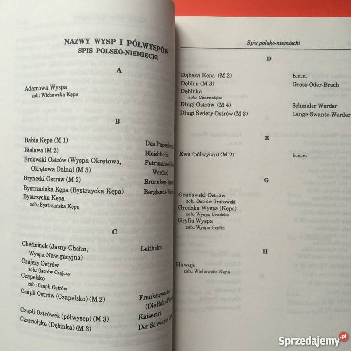 895 PolskoNiemieckie Nazewnictwo Szczecina Szczecin sprzedam