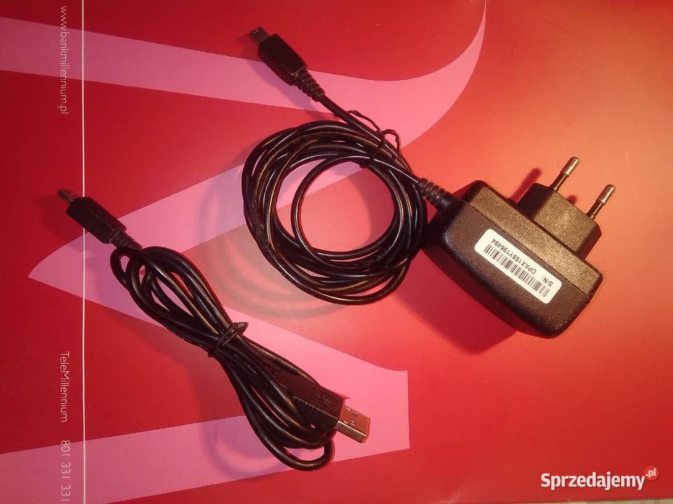 Ładowarka telefonu mini USB, kabel połączeniowy  mini USB