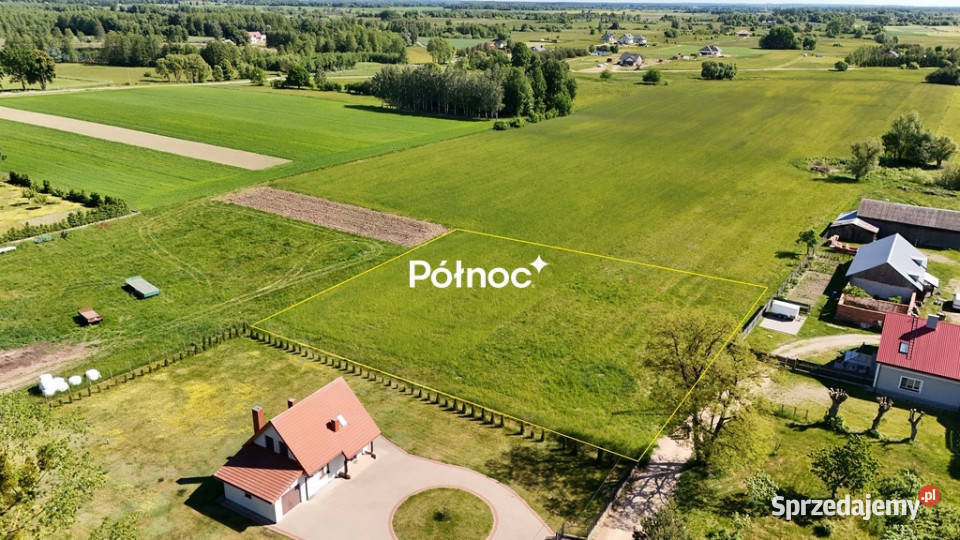 Regiel duża działka budowlana w spokojnej