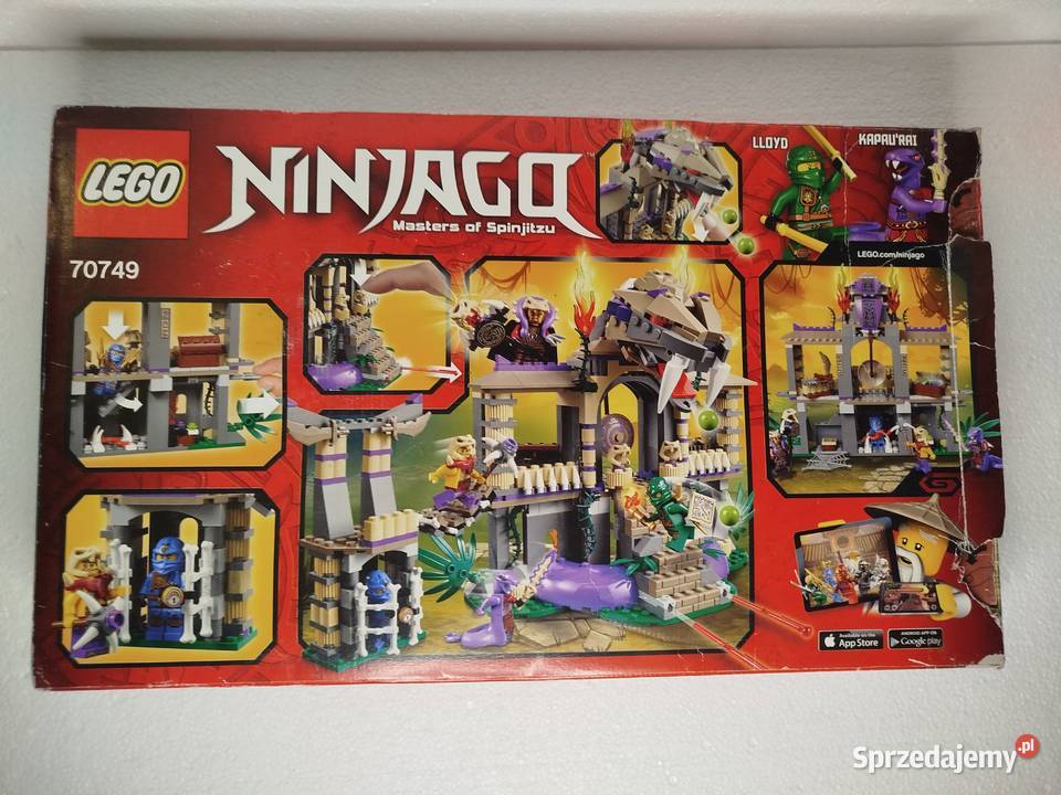 Zestaw klocków LEGO Ninjago 70749 Zabawki