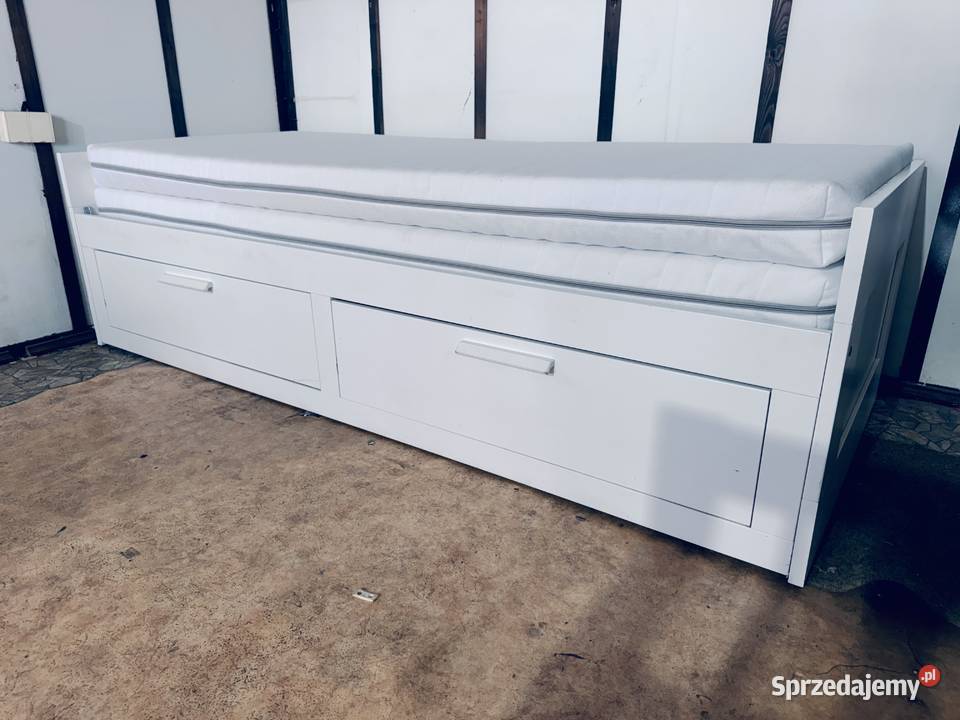 IKEA BRIMNES Leżanka Łóżko z 2 szufladami 2 Łóżka Rybnik
