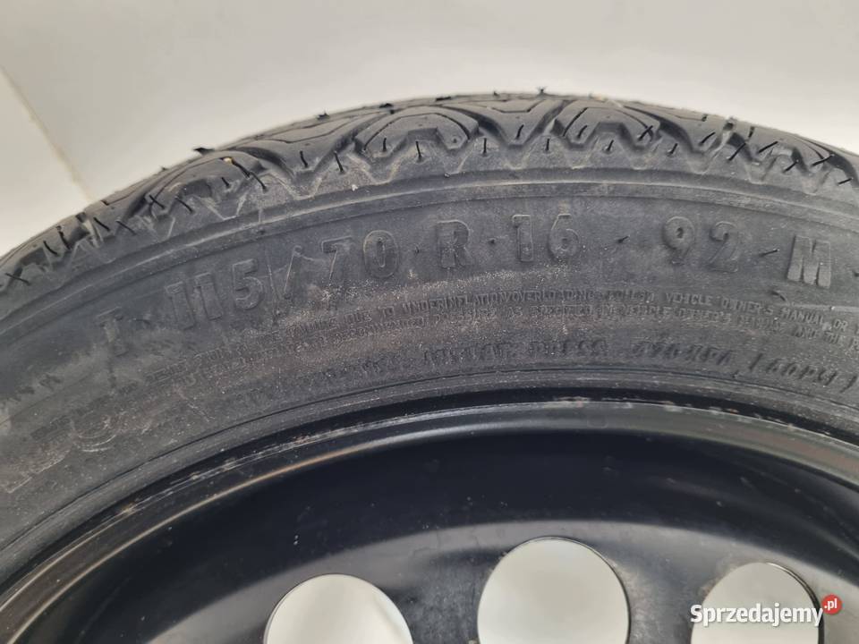 KOŁO DOJAZDOWE ZAPASOWE Opel Vectra C Astra H Samochodowe Chełm sprzedam