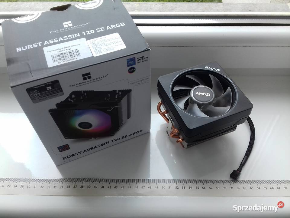 AMD Wraith Prism chłodzenie RGB AM4 AM5 w