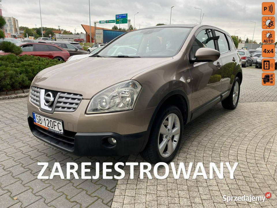 Nissan Qashqai 4x4 panorama klimatronic napęd 4x4 Qashqai śląskie Żory