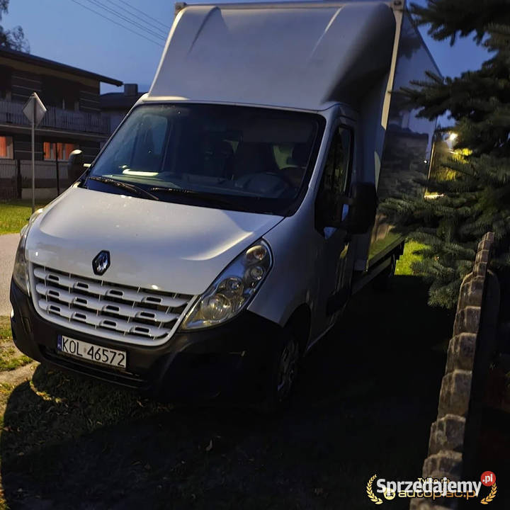 Renault Master 32012 Kontener Rok produkcji 2012 Mączniki