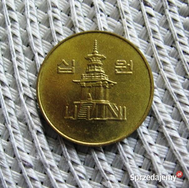 Korea 10 Won 1990r Numizmatyka Kalisz
