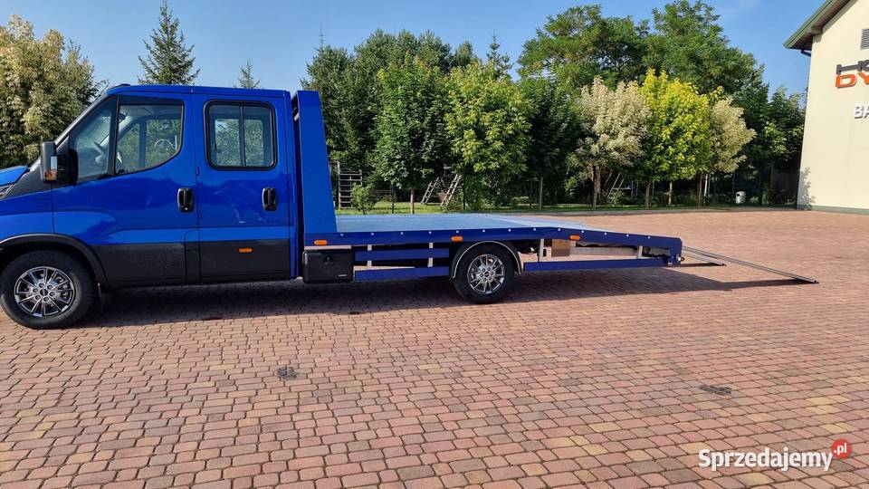 Zabudowa Iveco Daily Dubel Autolaweta Laweta Alu Kielce
