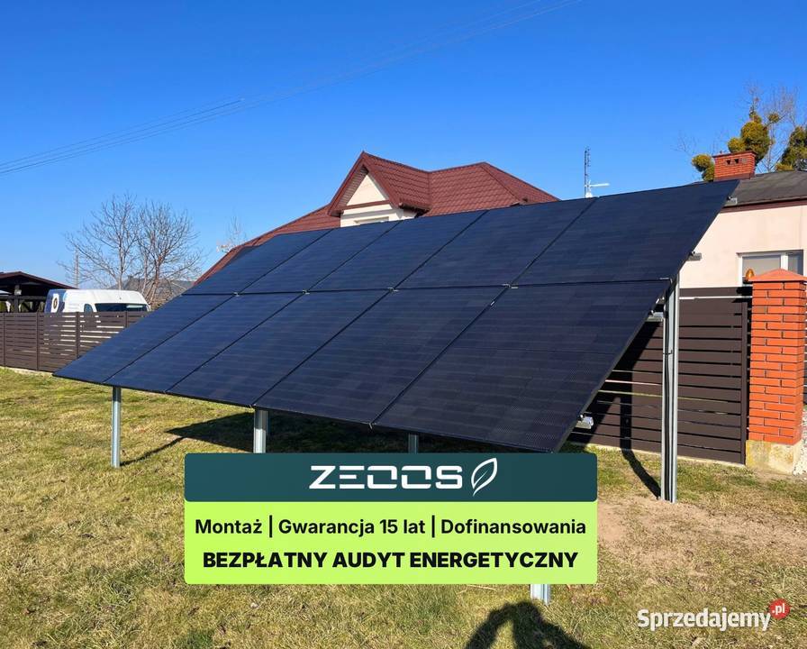 MAGAZYN ENERGII 1012kWh FOTOWOLTAIKA POMPA Łódź