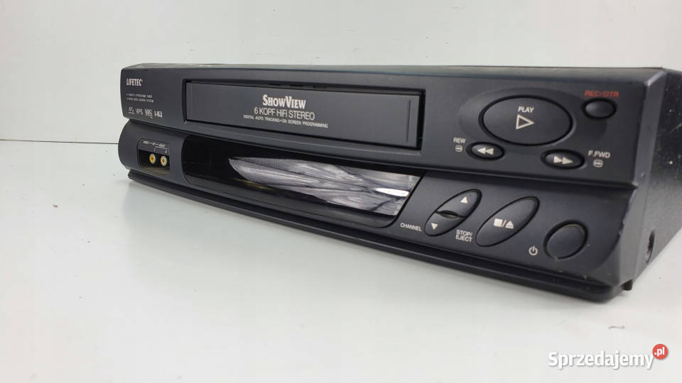Video magnetowid Lifetec LT9020 6 head VHS Międzychód sprzedam