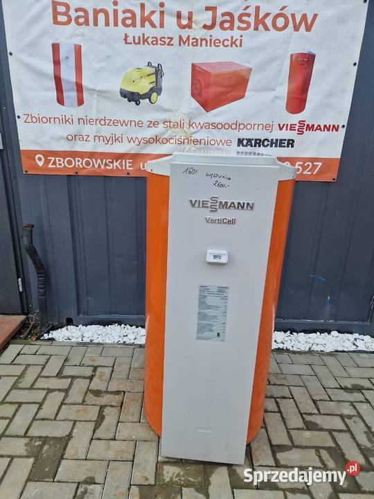 Bojler Nierdzewny Viessmann 160l stojący