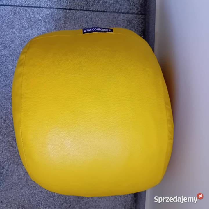 Sprzedam pufę w kolorze żółtym taki ciepły żółty