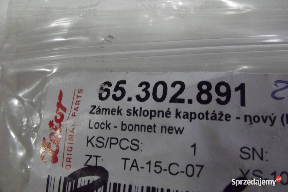 Zamek maski Zetor Forterra Proxima Oryginał Parczew sprzedam