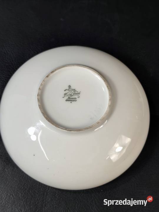 Porcelanowe Puzdro Bomboniera Hertel Jacob Lata Poddębice