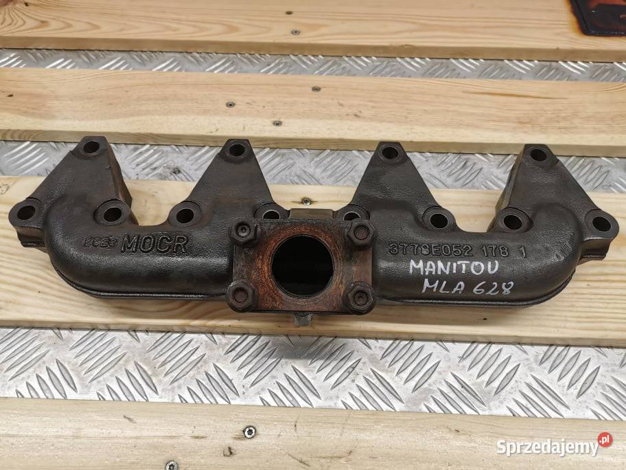 Manitou MLA 628 Kolektor wydechowy 3778E052 Wilkowo sprzedam