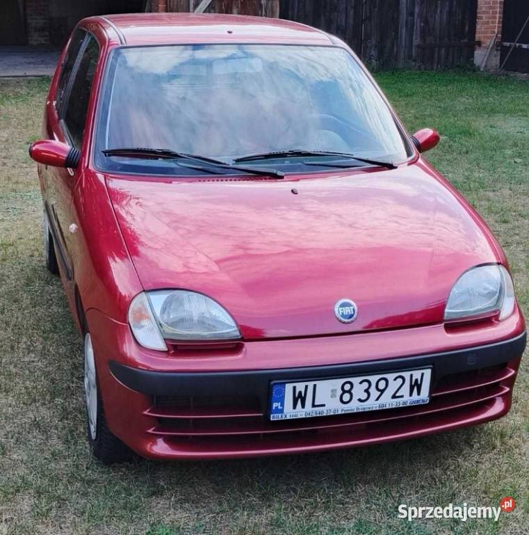Fiat Seicento 11 z 2003 Stan IDEALNY mazowieckie Płock