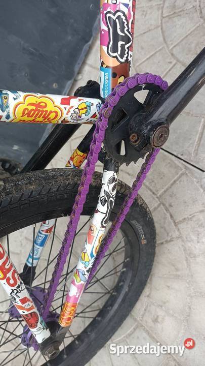 Rower BMX 10custom części i stan Mała Słońca