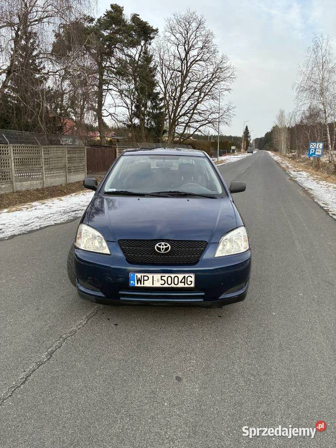 Toyota Corolla 14 VVTi nowe opony serwisie Wielka Nieszawka