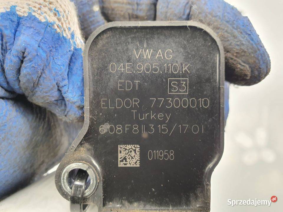 CEWKA ZAPŁONOWA SKODA RAPID 04E905110K Pozostałe Lipno