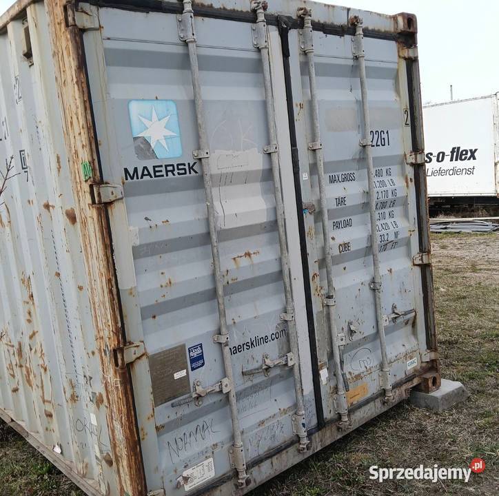 Kontener Morski Magazynowy 20DV 6M Pasym sprzedam