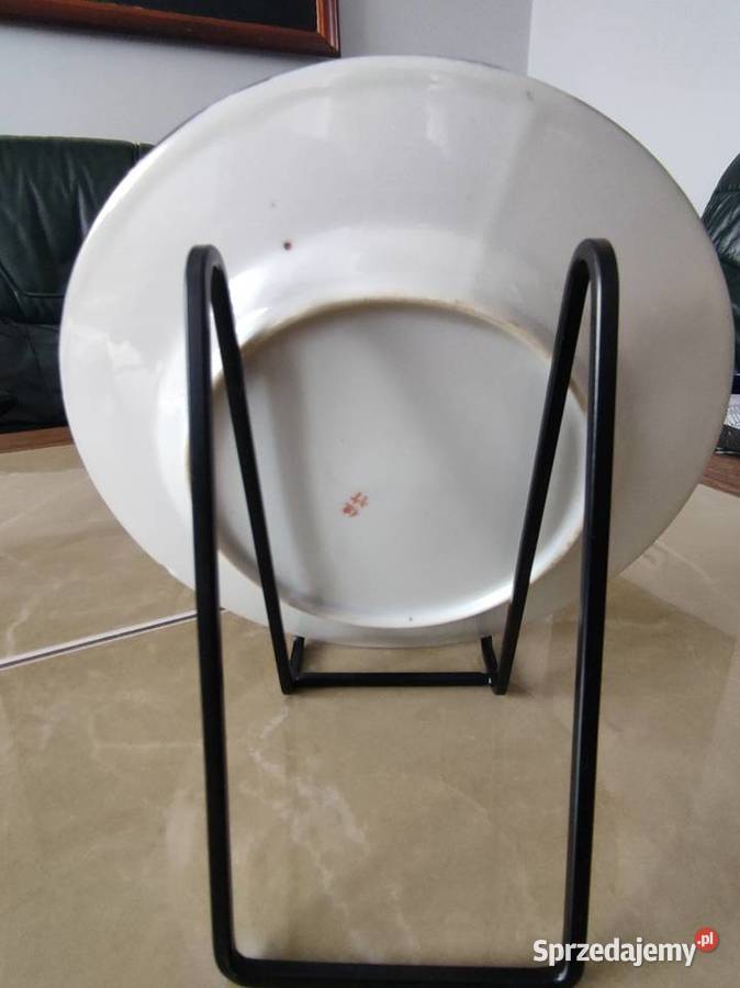 Antyczny talerz porcelanowy Japonia Janów Lubelski