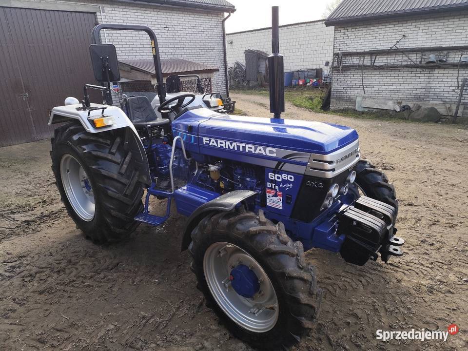 Farmtrac 6060 4x4 traktor ciągnik krajowy Strachomin sprzedam