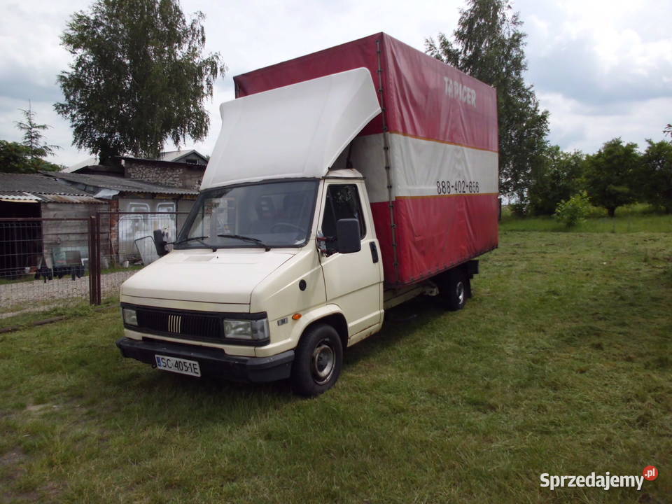 fiat ducato paka 37x22x 25 gruba plandeka dostawcze Częstochowa sprzedam