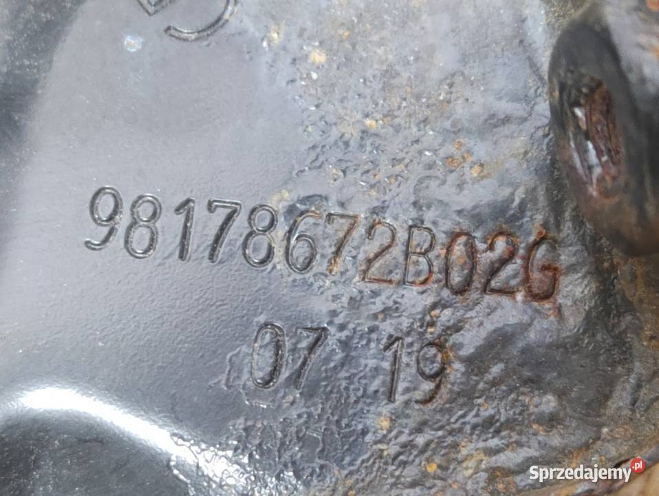 Wspornik Ślizg Błotnika Lewy Przód Peugeot 308 osobowe Pleszew