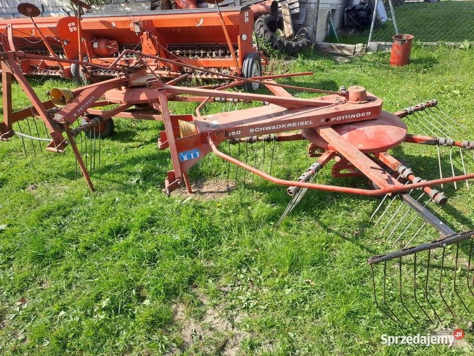 Grabarka zgrabiarka karuzelowa pottinger Limanowa