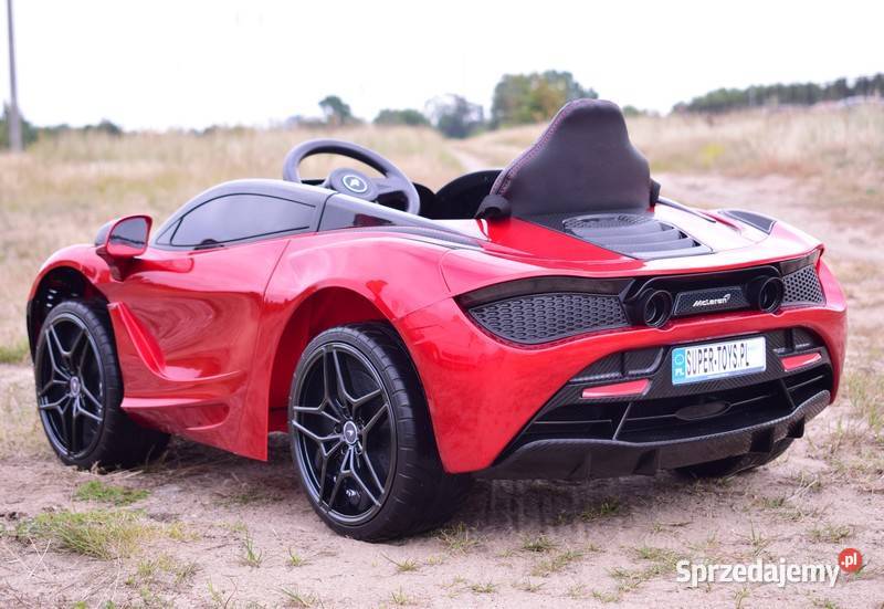 McLaren M720S MIĘKKIE KOŁA MIĘKKIE SIEDZENIE Pojazdy elektryczne i spalinowe Toruń