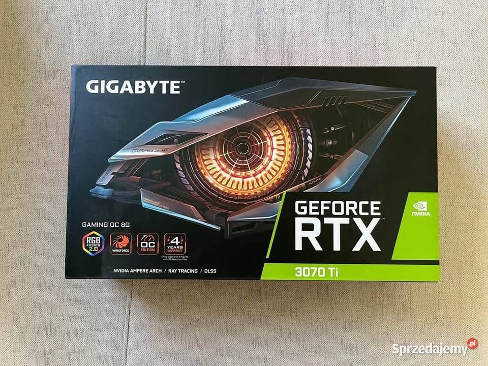 Karta Graficzna RTX 3070 TI Lubcza