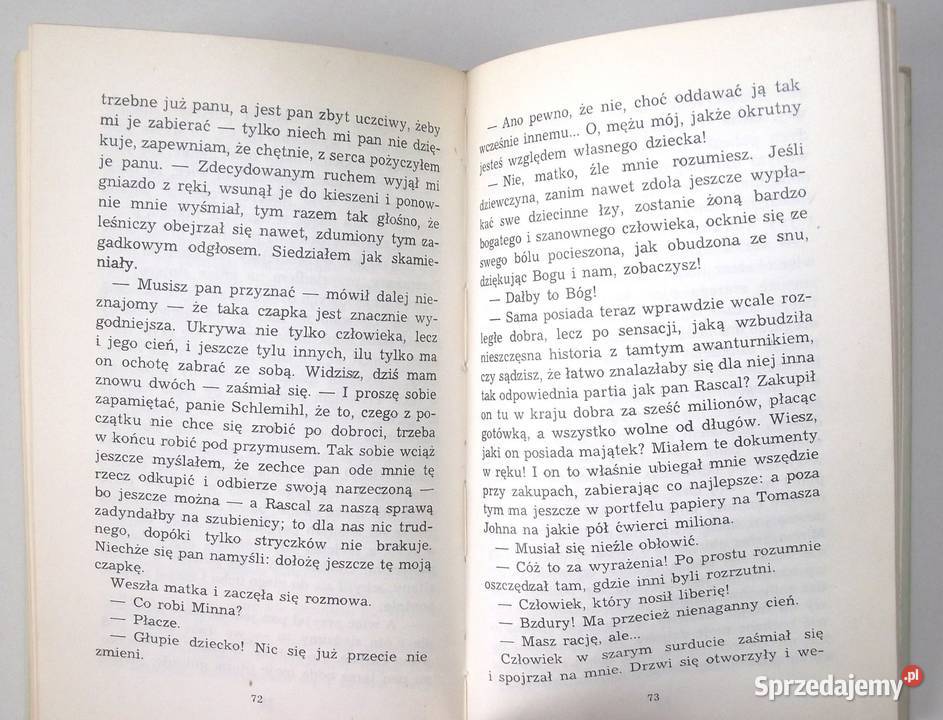 L Przedziwna historia Piotra Schlemihla Chamisso Proza i poezja Proza i poezja Warszawa sprzedam