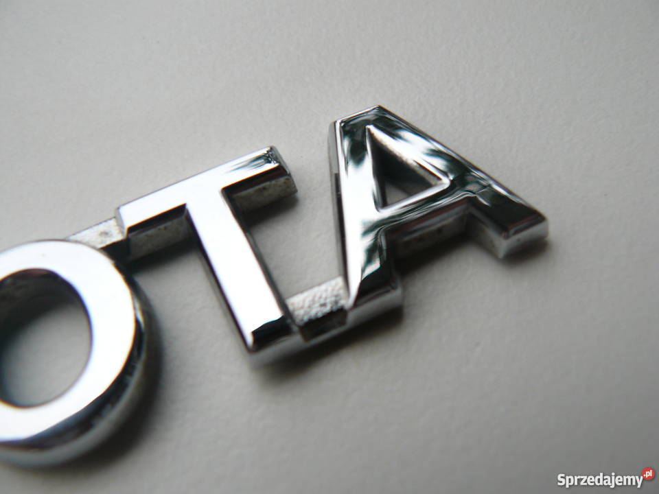 Napis Emblemat RAV4 Toyota Logo Znaczek Piastów