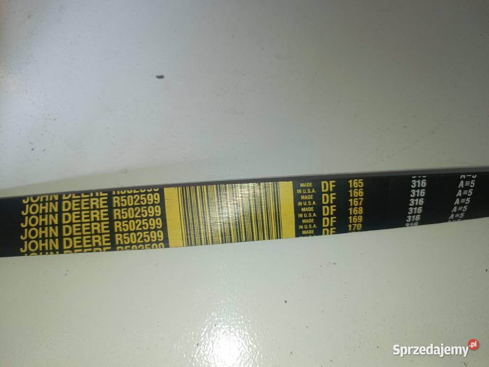 JD R502599 Pas wielorowkowy JOHN DEERE org Nowy Kuźnica