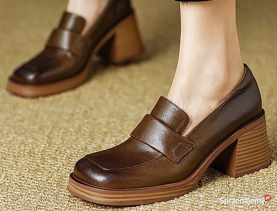 Półbuty mokasyny damskie nowiutkie mazowieckie Radom