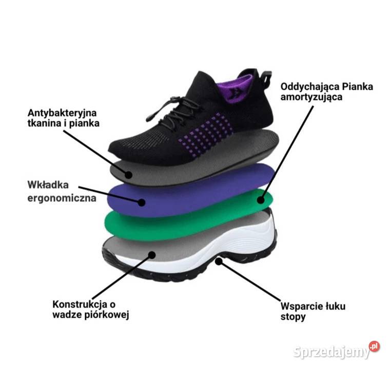 Nowe buty ergonomiczne łagodzące
ból kolor Gorzów Wielkopolski
