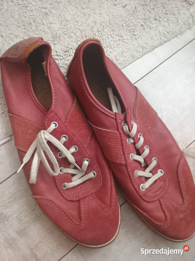 Buty Clarks bordowe czerwone 445 Częstochowa