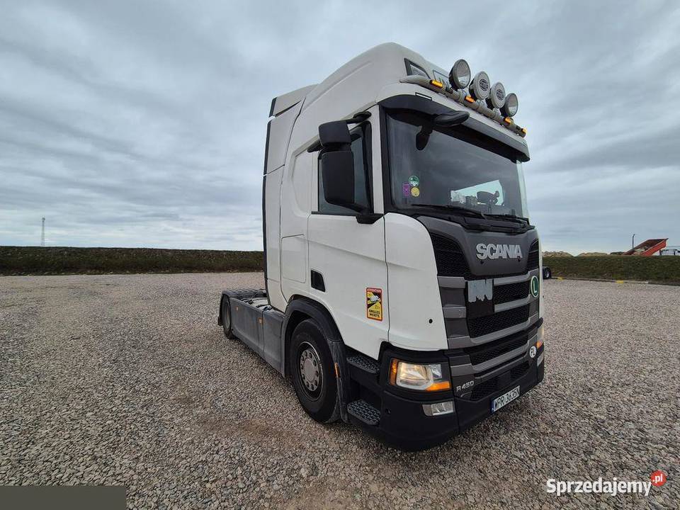 Scania R450 Euro 6 Wysoka Kabina Klimatyzacja bezwypadkowy łódzkie