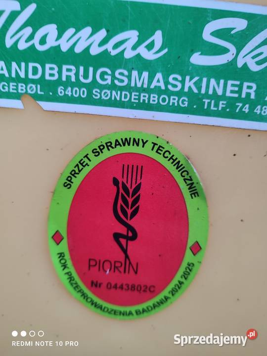 Opryskiwacz Hardi LX1000 12m hydraulicznie Lubiewo