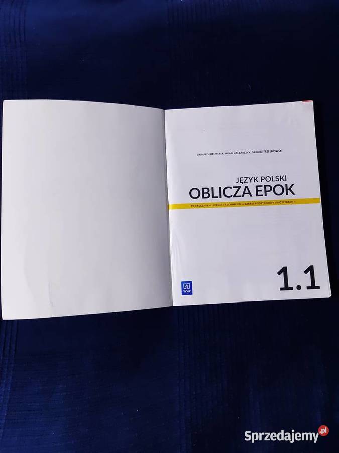 OBLICZA EPOK 11 Podręcznik liceum i technikum miękka zachodniopomorskie Mieszkowice sprzedam