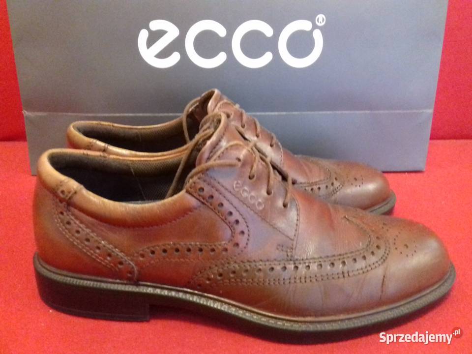 Brogues Ecco skórzane luksusowe vipowskie prawie sprzedam