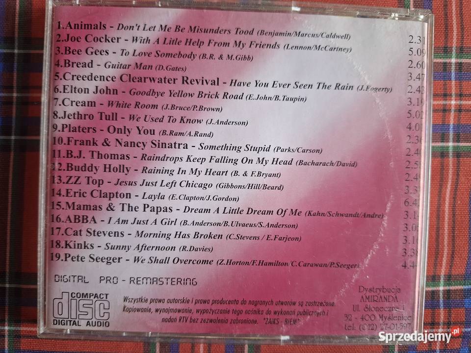 19 Golden Rock Ballads 10CD Kraków